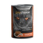 Pro Choice Sterilised Somon Etli Tahılsız Kısırlaştırılmış 400 gr Kedi Konservesi
