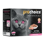 Pro Choice Tavuk ve Cigerli Family Pack Yavru Konserve 12x85 gr Kedi Maması