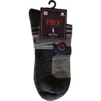 Pro Çorap 14015 Dukha Havlu Erkek Patik Çorabı Antrasit 41-44