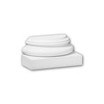 PRO [f] home® Yarım Sütun Taban 117700 Sütun Dekoratif Eleman Zamansız Klasik Tasarım Beyaz Profhome