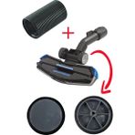 Pro Fresh & Clean Philips Fc 9721/09 Powerpro Expert Triactive Uyumlu Emici Başlık Tekeri 2 Adet + Ara Hortumu