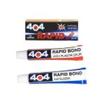 Pro İthalat 404 Rapid Bond Hızlı Plastik Çelik Yapıştırıcı 16G 10 Dk Da Yapıştır