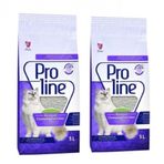 Pro Line 2x5 lt Lavanta Kokulu İnce Taneli Bentonit Kedi Kumu