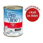 Pro Line Kuzu Etli 20x415 gr Yetişkin Kedi Konserve Maması