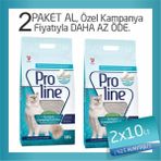 Pro Line Marsilya Sabun Kokulu Topaklanan Bentonit Kedi Kumu 2X10 Lt