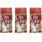 Pro Line Optium Renkli Taneli Tavuklu 3x1.5 kg Yetişkin Kedi Maması