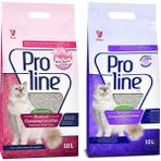 Pro Line Proline Kedi Kumu Bebek Pudrası Kokulu + Lavanta Kokulu 10 Lt x 2 Adet