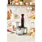 Pro Multimax 6 In 1 Çok Amaçlı Mutfak Robotu ve Blender Seti Siyah - Ahşap