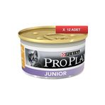 Pro Plan Junior Tavuk Etli Yavru Kedi Maması 85 Gr (12 Adet)