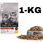 Pro Plan Kitten Tavuk ve Pirinçli 1 kg Açık Paket Yavru Kedi Maması