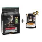 Pro Plan Kuzulu Yavru Köpek Maması 3 Kg + 2 Adet Pro Plan Everyday Nutrition Hindili Köpek Konservesi 400 Gr