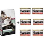 Pro Plan Live Clear Kitten Hindili 1.4 kg Yavru Kedi Maması + 6x85 gr Junior Tavuk Etli Yavru Kedi Maması