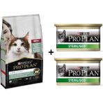 Pro Plan Live Clear Sterilised Somonlu Kısır 1.4 kg Kedi Maması + 2 Adet Pro Plan Somonlu Kısır 85 gr Kedi Konservesi