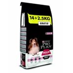 Pro Plan Medium Somonlu 14 kg + 2.5 kg Orta Irk Yetişkin Köpek Maması