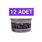 Pro Plan Pro Plan Baby Kıtten-Yavru Ve Emziren Anne Kediler Için Konserve Yaş Mama 85Gr.X 12 Adet