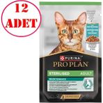 Pro Plan Proplan Sterilised Okyanus Balıklı Pouch Kedi Konservesi 85 gr 12 Ad - Karışık