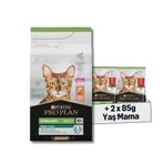 Pro Plan Sterilised Kisirlaştirilmiş Kediler Için Somonlu Kedi Mamasi 1,5 Kg + Pro Plan Pouch Sterilised Biftekli Kısır Kedi Konservesi 85gr x 2 Adet