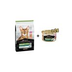 Pro Plan Sterilised Kısırlaştırılmış Somonlu Kedi Maması 10 KG + 24 Adet Proplan Sterilised Ton ve S