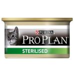 Pro Plan Sterilised Somonlu ve Ton Balıklı Konserve Yaş 85 gr Kedi Maması