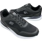 Pro Somicks Prosomicks Büyük Numara 45-46-47-48 Ortopedik Memory Foam Esnek Tabanlı Spor Ayakkabı - Siyah
