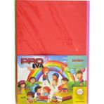 Pro Sünger Eva Color Renkli Simsiz Eva El Işi Etkinlik Seti A4 Boyut 10'lu Renk - 2mm x 20CM x 30CM - Karışık - 10 Adet