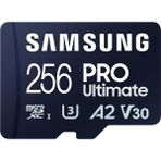 Pro Ultimate Microsd Kart + Sd Adaptörü, 256 Gb, Akıllı Telefonlar, Drone ve Aksiyon Kamerası,