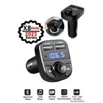 Pro X8 Arac Fm Transmitter 5.0 Bluetooth Arac Kiti Usb Mp3 Sd Kart Cakmaklik Girisli Araba Oto Teyp