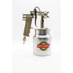 Proalet Asturo Havalı Boya Tabancası, G70, Alttan Depolu, Ayarlanabilir Püskürtme Deseni, Profesyonel Boyama, Metal Gövde, 1,8 mm Paslanmaz Nozul ve İğne, Kompresör Uyumlu, İtalyan, ISO 9001, 1000 cc