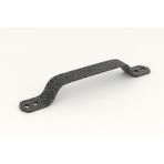Proalet Demir Doğrama Kulbu, Ahşap ve Metal Kapak Kulbu, Kolay Montaj, Dayanıklı, Boyalı, Tutma Aparatı, Estetik Görünüm, Kapı, Dolap ve Mobilya Aksesuarı (Gri, 4 Adet, 160 mm)