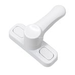Proalet Profesyonel Emniyet Kilidi, Çekmeli, Metal, Çocuk Güvenlik Kilidi, Mandallı, Emniyet Sistemi, Pimapen, PVC Kapı, Pencere Kilidi (Beyaz)