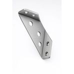 Proalet Yönsüz Köşe Bağlantı Aparatı, 155x70x20 mm, Delikli Metal, Montaj Plakası, Ahşap, Raf, Masa, Dolap Bağlantısı, Mobilya Montaj Parçası, Dayanıklı, Galvaniz Kaplama, Bağlantı Elemanı (4 Adet)