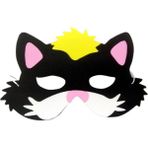 ProBest Design Kedi Eva Çocuk Maskesi, Çocuklar Için Eva Hayvan Maskeleri, Doğum Günü Parti Maskeleri