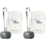 Probident Dil Temizleme Aparatı/Dil Sıyırıcı Kese + Stand Hediyeli Full 304 Surgical Stainless Steel (2 paketi)