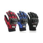 Probiker Korumalı Motosiklet Bisiklet Eldiveni siyah