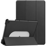 ProCase 11 inç Google Pixel Tablet 2023 için kılıf, koruyucu kılıf, hoparlör için şarj istasyonu ile çalışır, Google Pixel Tablet 11" 2023 sürümü için kapak sert kapak koruyucu kapak - Siyah
