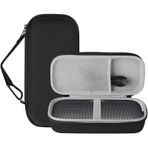 ProCase Bose SoundLink Flex Taşınabilir Kablosuz Hoparlör için Taşıma Çantası, SoundLink Flex Hoparlör ve Aksesuarları için Ağ Cepli Seyahat Saklama Kutusu -Siyah