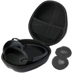 ProCase Kulaklık Çantası Kulaklık Kılıfı Sony WH-1000XM4/WH-CH710N, Beats Solo3/2, Bose QC, BL Everest 700/300 için Seyahat Çantası Kulaklık Taşıma Çantası Kulaklık Kılıfı 2 Toz Koruma Kılıfı ile -