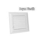 Process 60x60 cm Beyaz Plastik Banyo WC Havalandırma Menfez Panjur