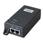 PROCET PoE System PT-PSE101G-AT 55 V DC 550mA 802.3af/at Aktif Adaptör