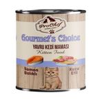 Prochef Gourmets Choice 12x415 gr Somon Balıklı ve Kuzu Etli Konserve Yavru Kedi Maması