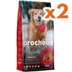 Prochoice Fit&Healthy Lamb 2x12 kg Kuzu Eti ve Pirinçli Köpek Maması