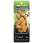 Prochoice Natural Chicken Knotted Bones Tavuk Etli 7'li Düğümlü Kemik Köpek Ödülü