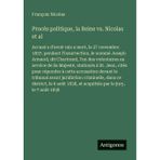Procès politique, la Reine vs. Nicolas et al: Accusé s d'avoir mis a mort, le 27 novembre 1837, pendant l'insurrection, le nommé Joseph Armand, dit ... à St. Jean, cités pour répondre à cette