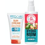 Procsin Güneş Kremi ve Hydra Boom Saç Spreyi Paketi