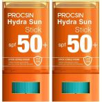 Procsin Hydra Sun Stick Spf 50+ Güneş Kremi, Karşıtı & Bariyer Güneş Koruyucu, & Shea Yağlı, Tüm Cilt Tipleri İçin, 20 Gr (2 Paketi)