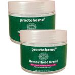 Proctohemo Hem.oroid Sızı Akıntı Şişlik Giderici Masaj Bakım Kremi 100 ml 2 Adet