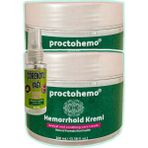 Proctohemo Rahatlatıcı Masaj Bakım Kremi 2X100 Ml+30 ml Çörek Otu Yağ ile - 1li