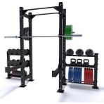 Prodips Squat Rack Power Rack Kafes Half Rack ve Ağırlık Depolama Istasyonu Black Model
