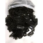 Prodiva Peruk, Çıtçıt, Postiş, Yarımay, Kahkül Klipsleri 65 Adet / 100 Gr Siyah Paket