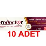 Prodoctor 10 Adet Pratik Erken Gebelik Testi